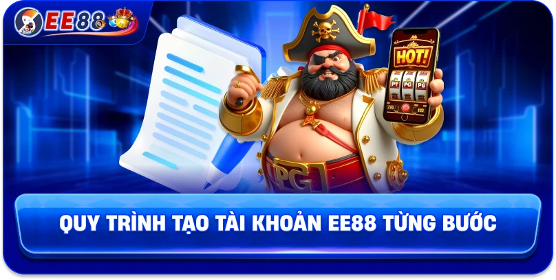 Quy trình tạo tài khoản EE88 từng bước